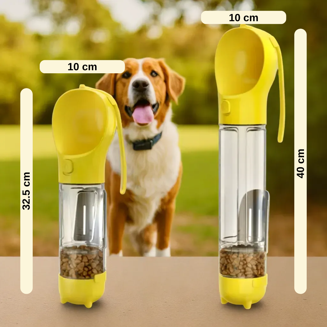 PawsPro - The Ultimate 3-in-1 Outdoor Tool: Water, Food & Waste Bag Dispenser